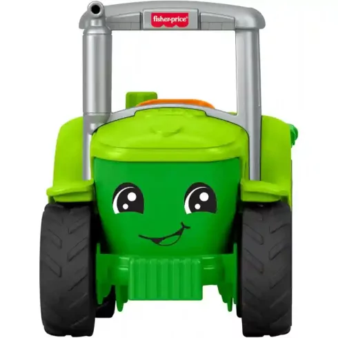 Mattel Fisher-Price Little People interaktív traktor pótkocsival és figurákkal