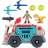   Mattel Fisher-Price Jurassic World - Átalakuló elfogó autó dinóval és figurával