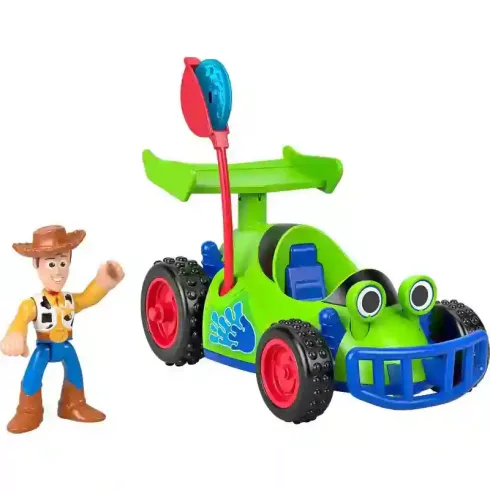 Mattel Fisher-Price Toy Story - Woody és RC autója kilövővel