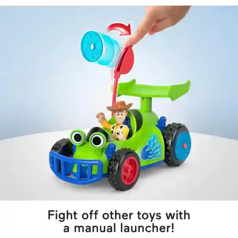 Mattel Fisher-Price Toy Story - Woody és RC autója kilövővel