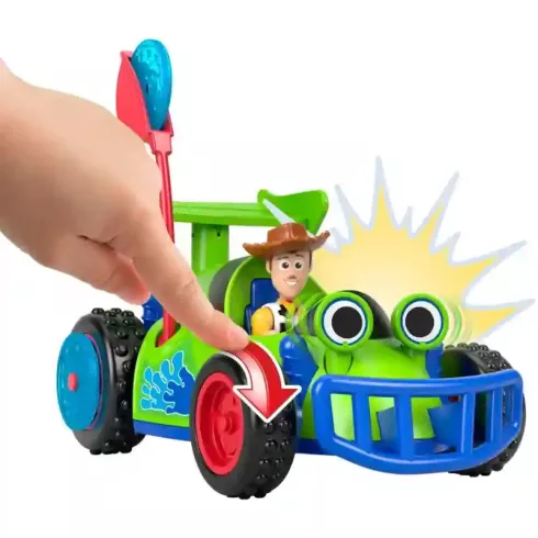 Mattel Fisher-Price Toy Story - Woody és RC autója kilövővel