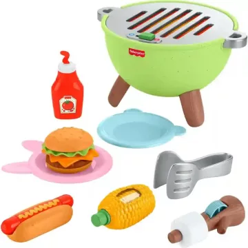 Mattel Fisher-Price interaktív grill játékszett kicsiknek
