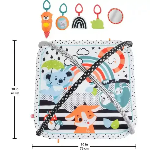 Mattel Fisher-Price Nőj velem 3 az 1-ben zenélő játszószőnyeg