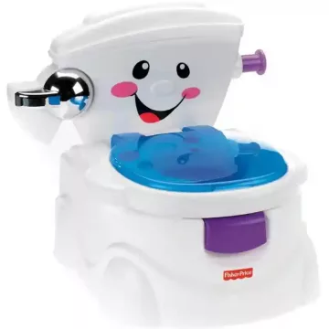   Mattel Fisher-Price - Interaktív bili, babavécé levehető WC ülőkével kicsiknek
