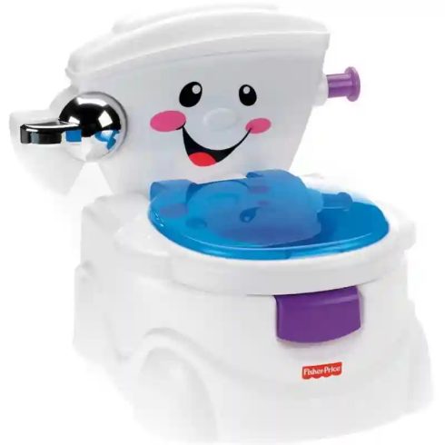 Mattel Fisher-Price - Interaktív bili, babavécé levehető WC ülőkével kicsiknek