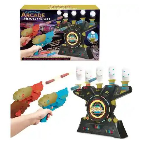 Arcade - Elektronikus lebegő célpont 2db szivacslövő fegyverrel