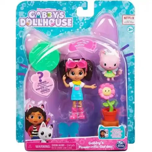 Gabi babaháza: Gabi virágos kertje Cicatündér figurával