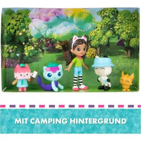 Gabi babaháza: Kempingező barátok figuraszett