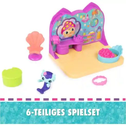 Gabi babaháza: Gabi wellness fürdője Szirénke figurával