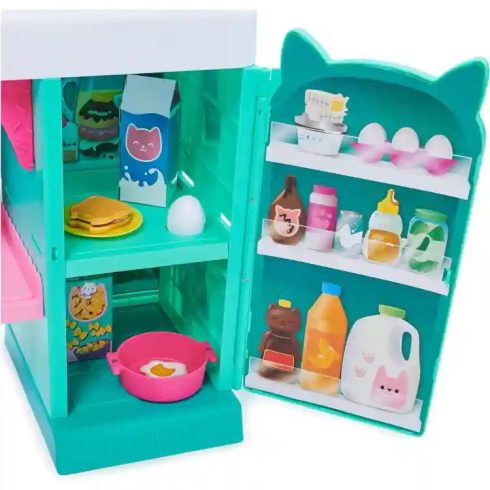 Gabi babaháza: Süti életnagyságú interaktív játékkonyhája