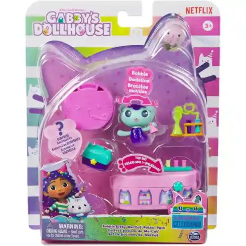 Gabi babaháza: Szirénke laboratóriuma figurával, Gabby's Dollhouse