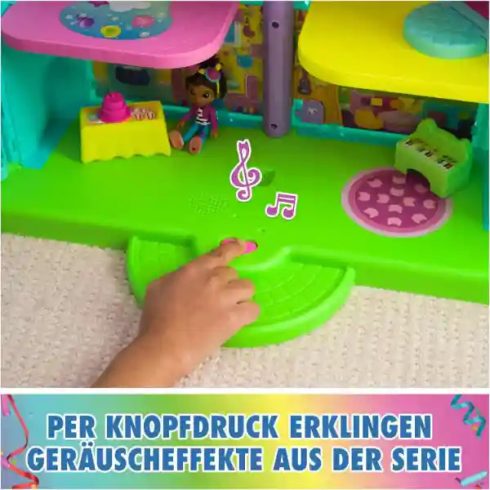 Gabi babaháza: Gabi nagy interaktív szivárványos babaháza, ünnepi ház