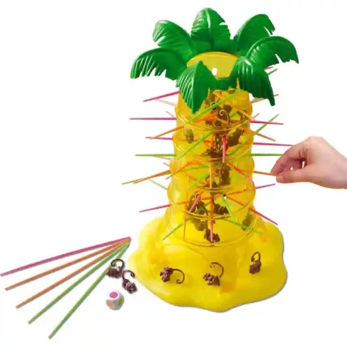 Mattel Games - Bukfencező majmok ügyességi társasjáték