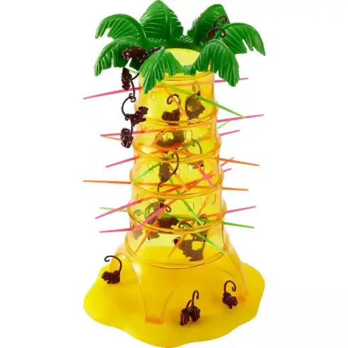Mattel Games - Bukfencező majmok ügyességi társasjáték