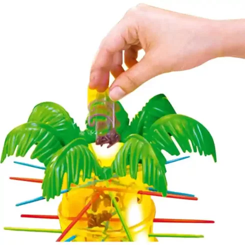 Mattel Games - Bukfencező majmok ügyességi társasjáték