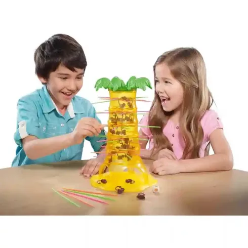 Mattel Games - Bukfencező majmok ügyességi társasjáték