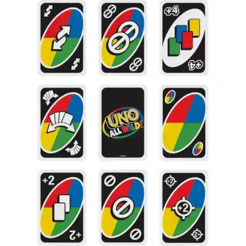 Mattel Games - UNO All Wild kártyajáték