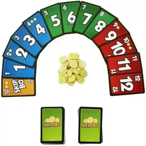 Mattel Games - Skip-Bo Masters kártyajáték