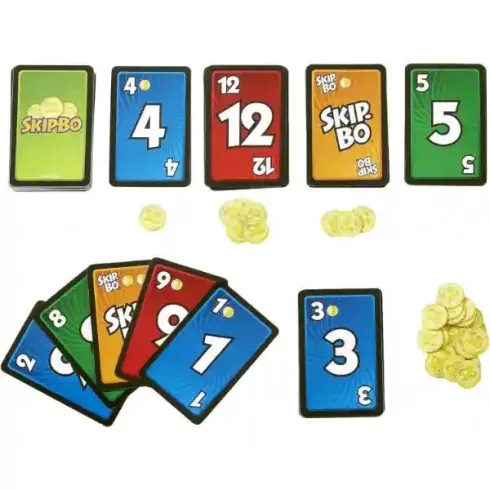 Mattel Games - Skip-Bo Masters kártyajáték