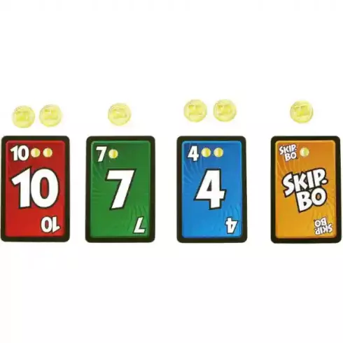 Mattel Games - Skip-Bo Masters kártyajáték