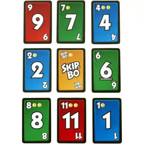 Mattel Games - Skip-Bo Masters kártyajáték