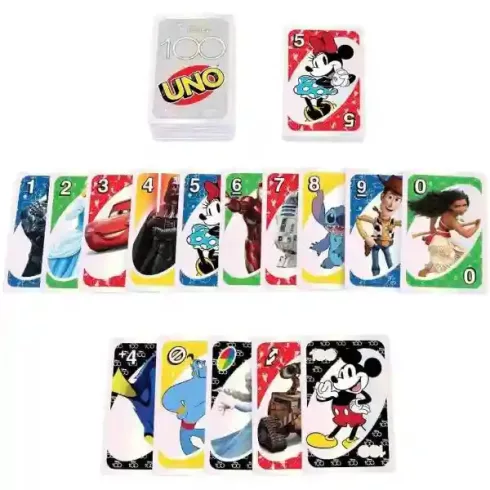 Mattel Games - UNO Disney 100 kártyajáték