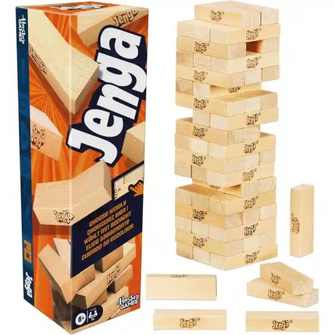 Hasbro Jenga társasjáték digitális kockával