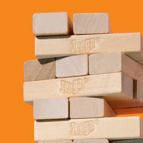 Hasbro Jenga társasjáték digitális kockával