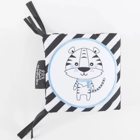 GaGaGu kétoldalas fejlesztő könyv: tigris