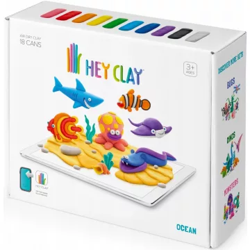   Hey Clay - "Óceán állatai" színes gyurma készlet