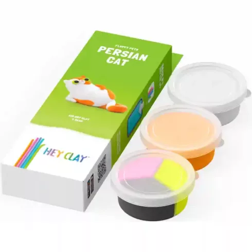 Hey Clay - Perzsa cica színes gyurma készlet