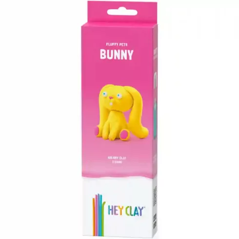 Hey Clay - Nyuszi színes gyurma készlet