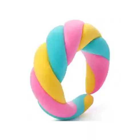 Hey Clay - "Édesség gyűrűk" színes gyurma készlet