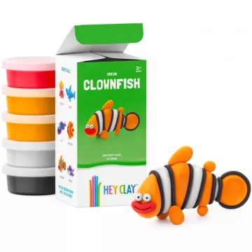 Hey Clay - "Bohóchal" színes gyurma készlet