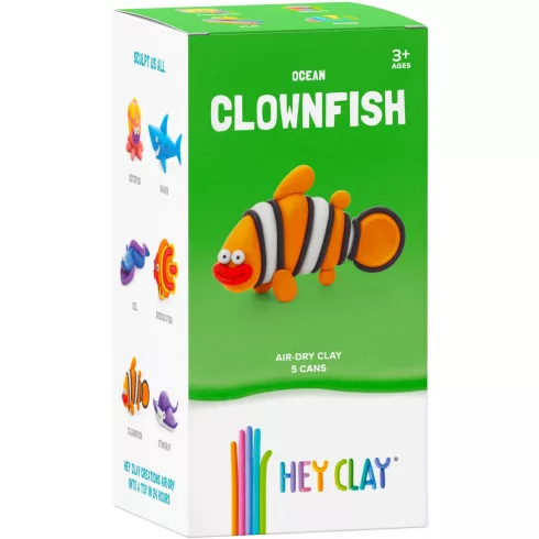 Hey Clay - "Bohóchal" színes gyurma készlet