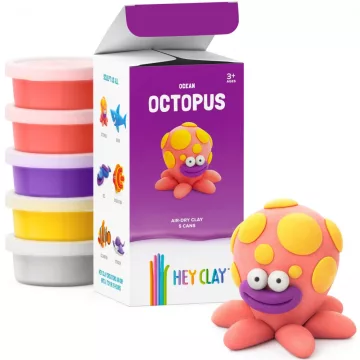 Hey Clay - "Polip" színes gyurma készlet