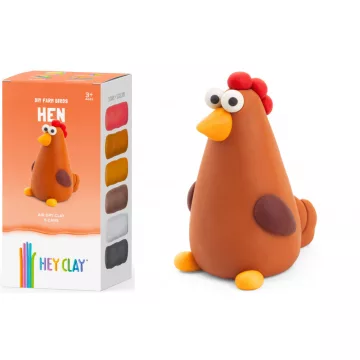 Hey Clay - "Tyúk" színes gyurma készlet