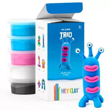 Hey Clay - "Trio" színes gyurma készlet
