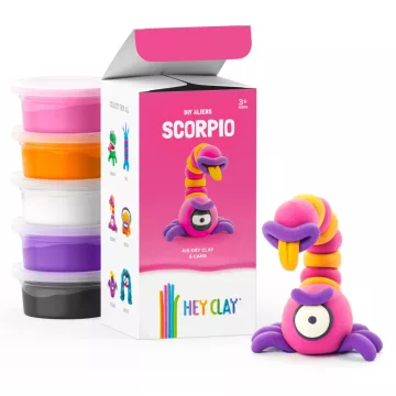 Hey Clay - "Scorpio" színes gyurma készlet