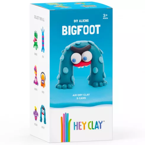 Hey Clay - "Bigfoot" színes gyurma készlet