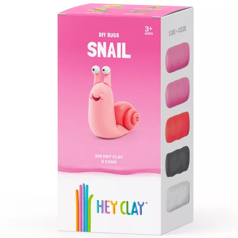 Hey Clay - "Csiga" színes gyurma készlet