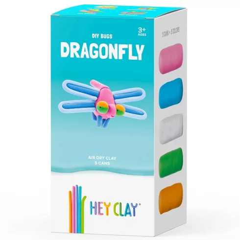 Hey Clay - "Szitakötő" színes gyurma készlet