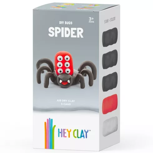 Hey Clay - "Pók" színes gyurma készlet