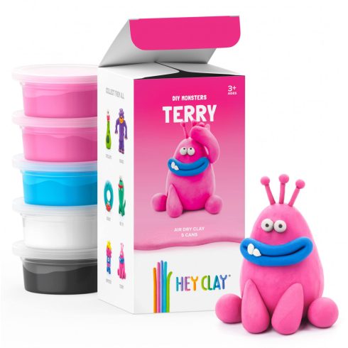 Hey Clay - "Terry" színes gyurma készlet