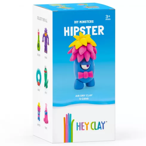 Hey Clay - "Hipster" színes gyurma készlet