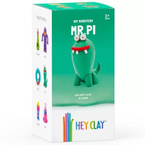 Hey Clay - "Mr. Pi" színes gyurma készlet
