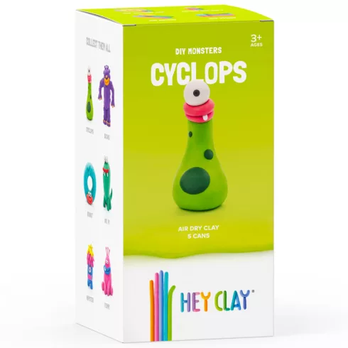 Hey Clay - "Cyclops" színes gyurma készlet