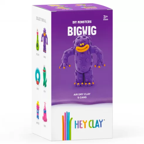 Hey Clay - "Bigwig" színes gyurma készlet