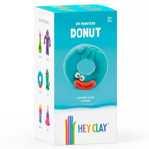 Hey Clay - "Donut" színes gyurma készlet