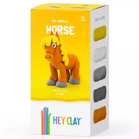 Hey Clay - "Ló" színes gyurma készlet